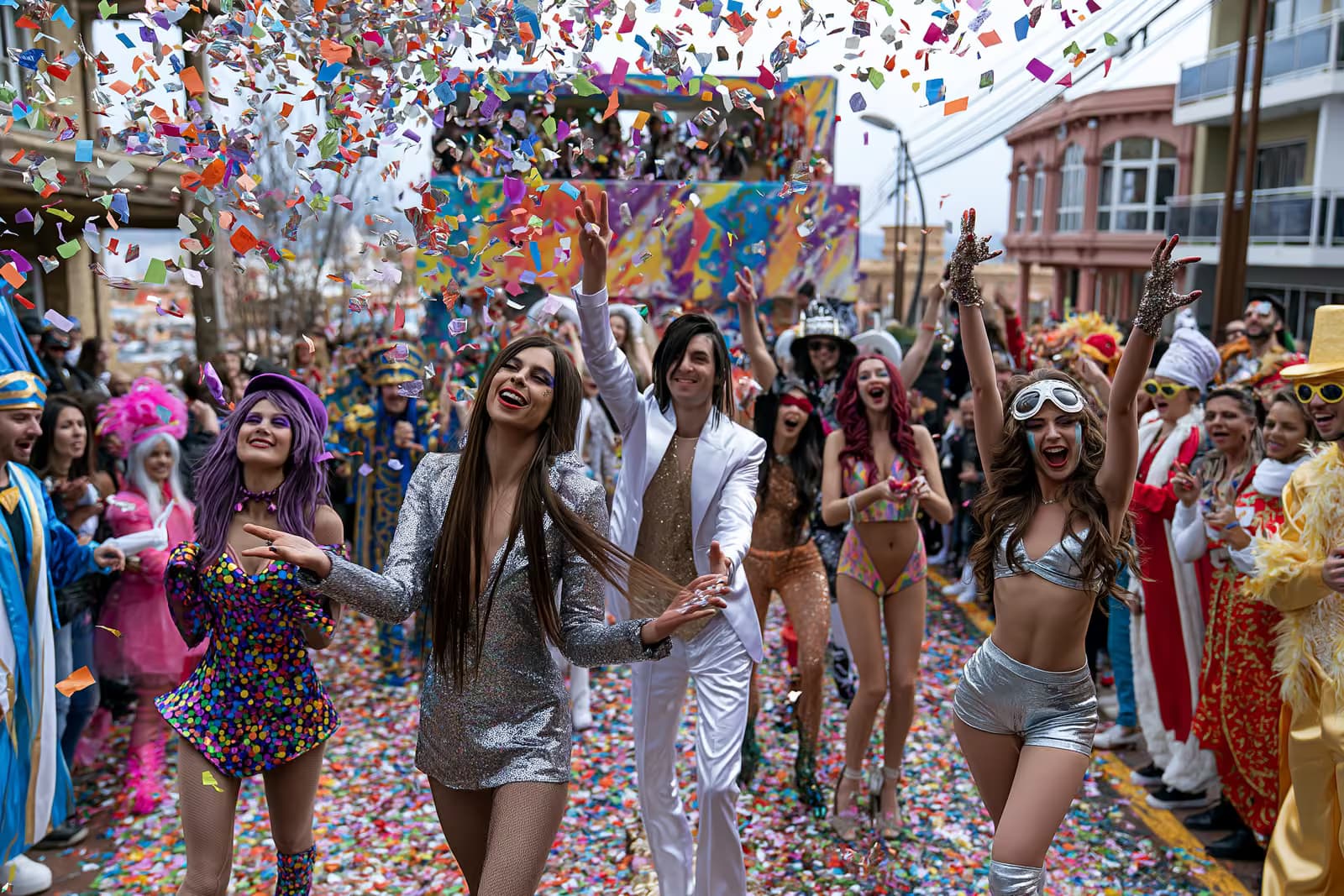 Paradat dhe karnavalet në rrugë